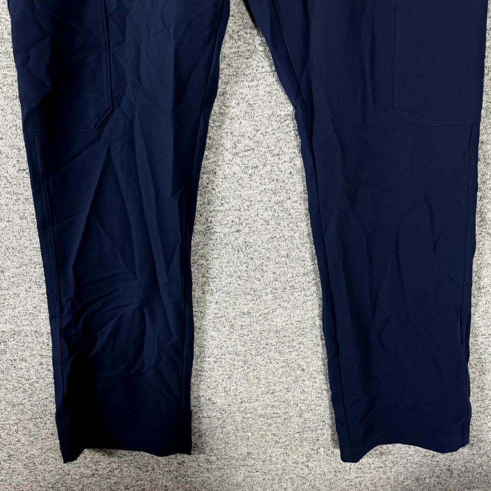 NEW Figs Men's Size XL Dark Blue Polyester Cairo Cargo Scrub Pants - Picture 5 of 11
